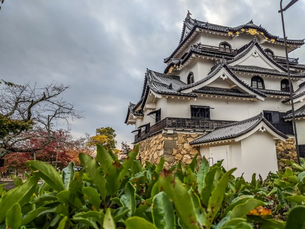 Outside of Hikone Castle