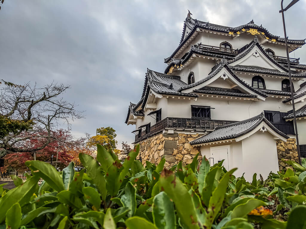 Outside of Hikone Castle