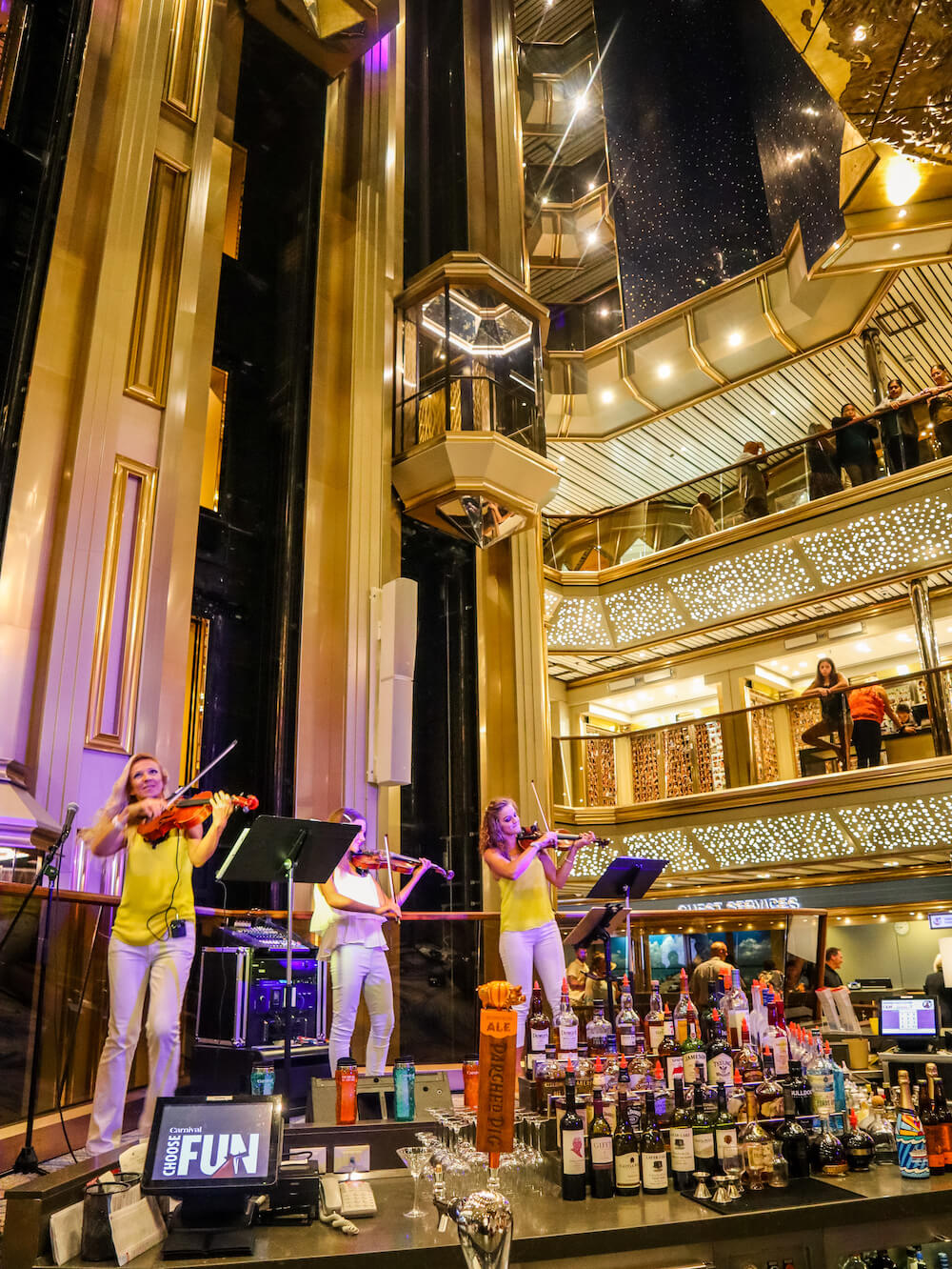 Violins on the Carnival Sunrise