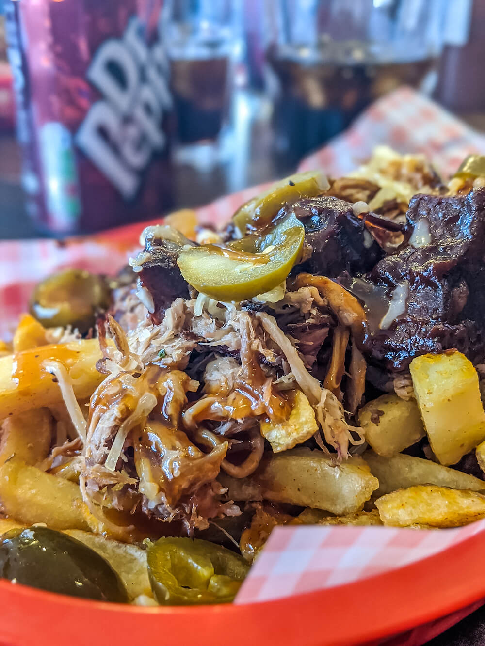 Pulled Pork at the smokehouse