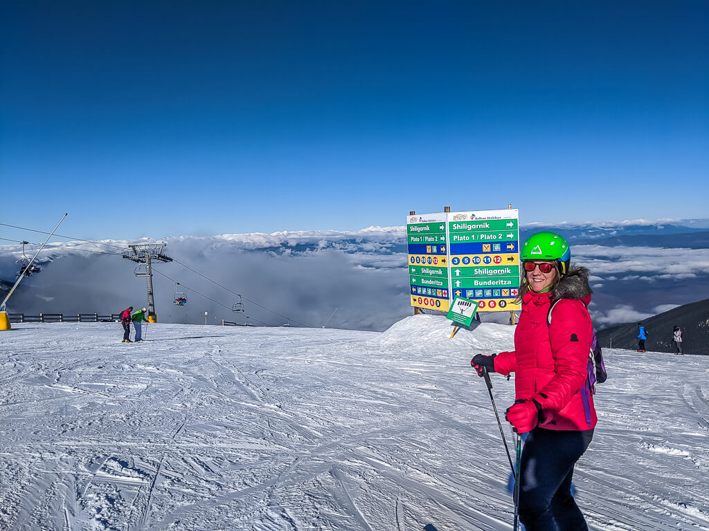 skiing in bansko