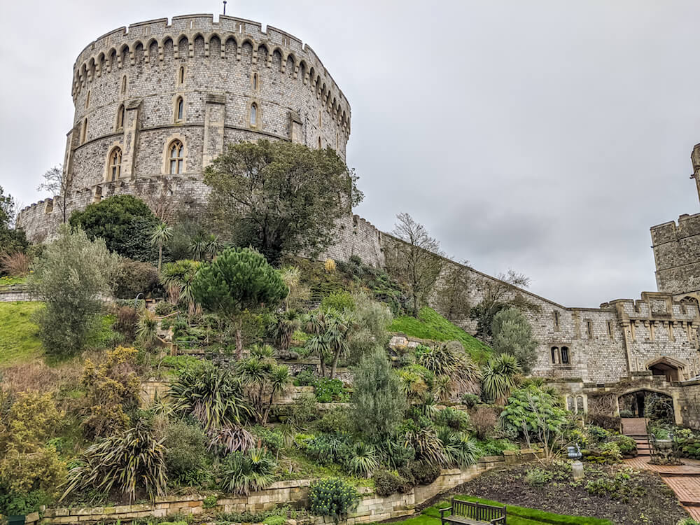 Round tower of Windsor Castle