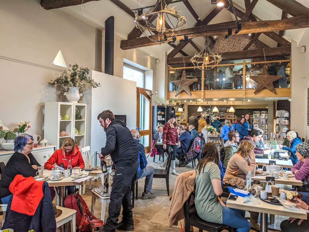 Coffee shop at Broadway Tower