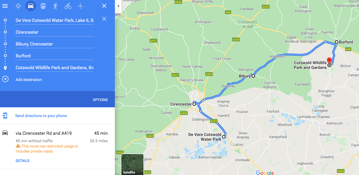 3 days in the cotswolds