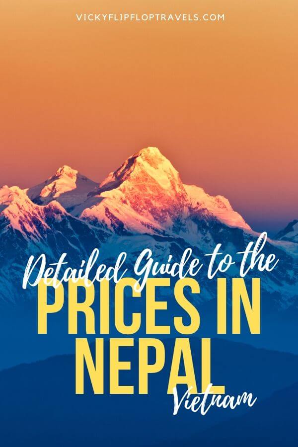 costs of nepal 