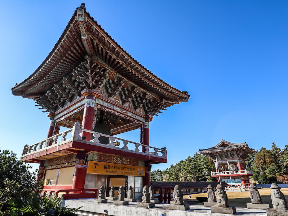 winter on jeju island