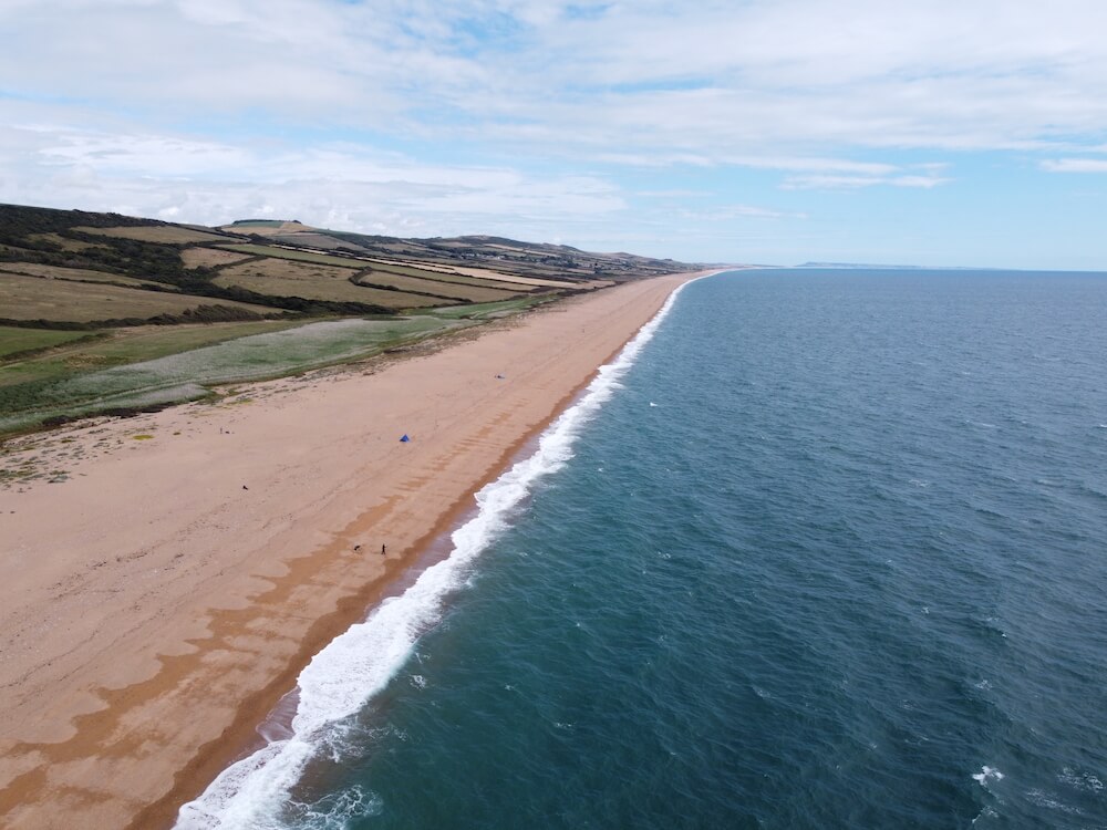 beach in dorset