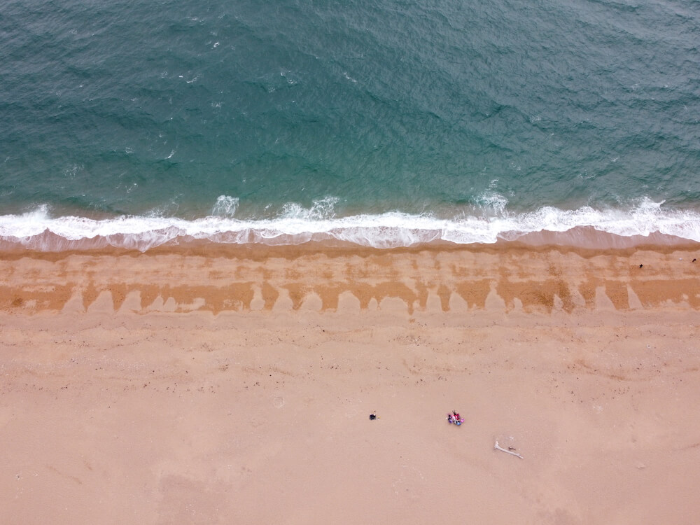 Waves on Cogden Beach
