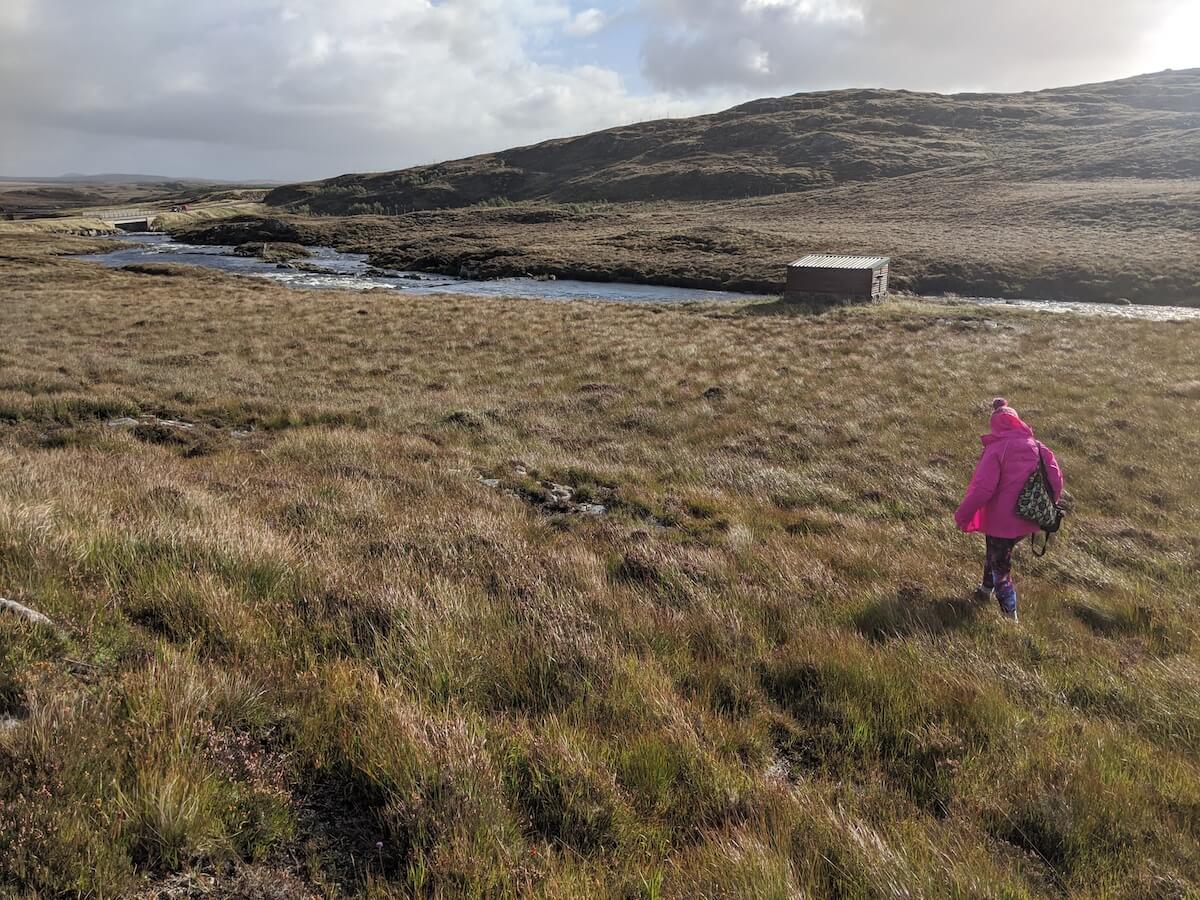 wild camp in outer hebrides