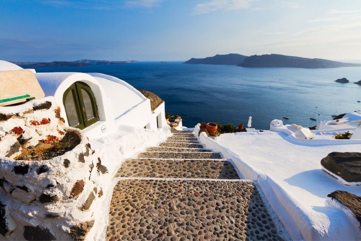 Cyclades island hopping