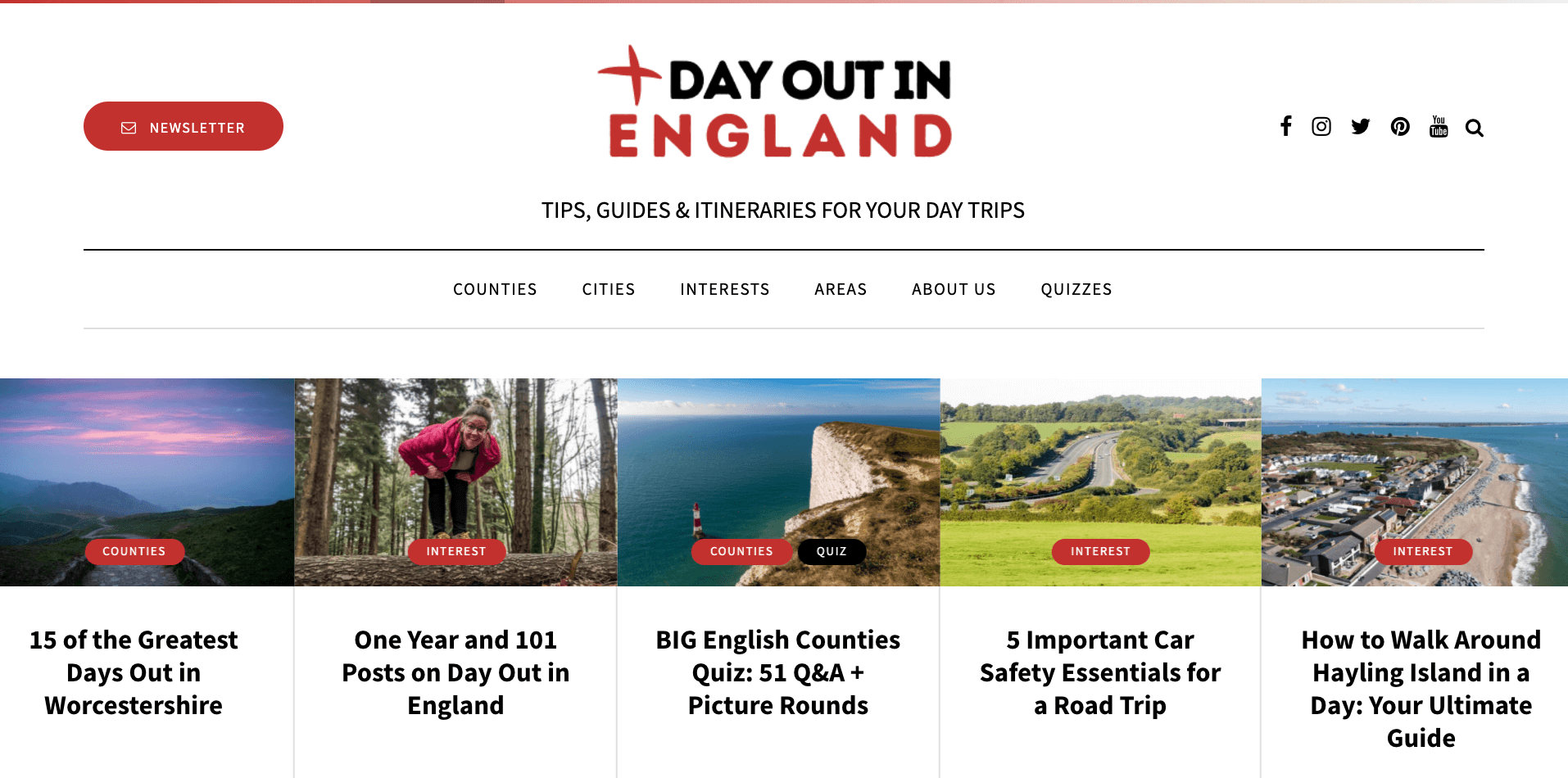 Write for Day Out in England