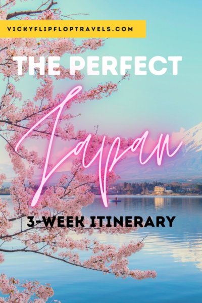 japan itinerary 3 weeks