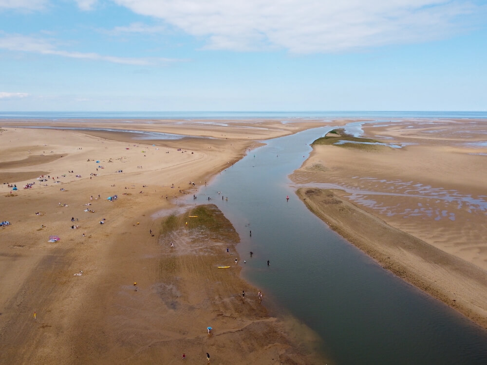 Beach in Wells Next the Sea