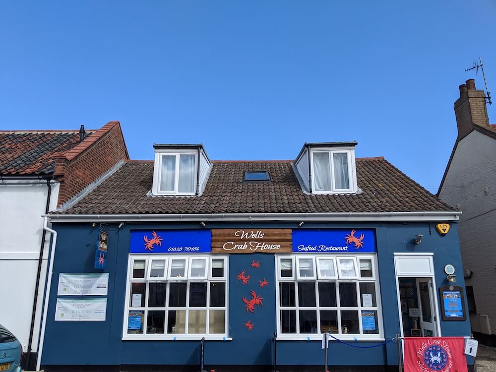 Eating in Wells Next the Sea 