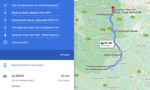 derbyshire dales motorhome