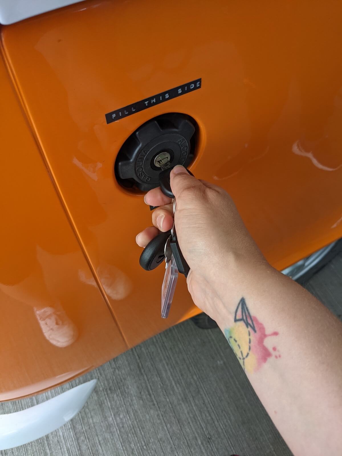 renting a vw campervan