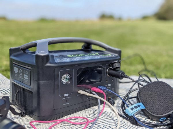 how to charge on camping trips