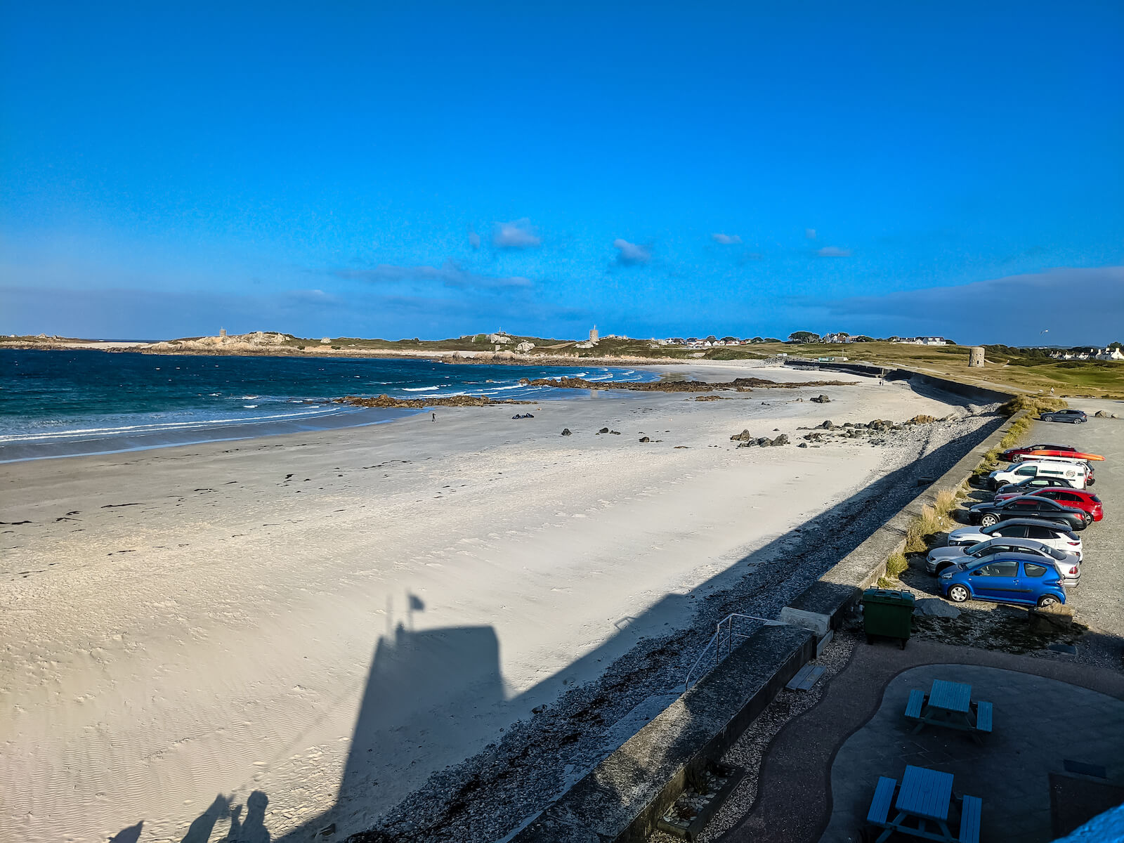sandy beach in guernsey