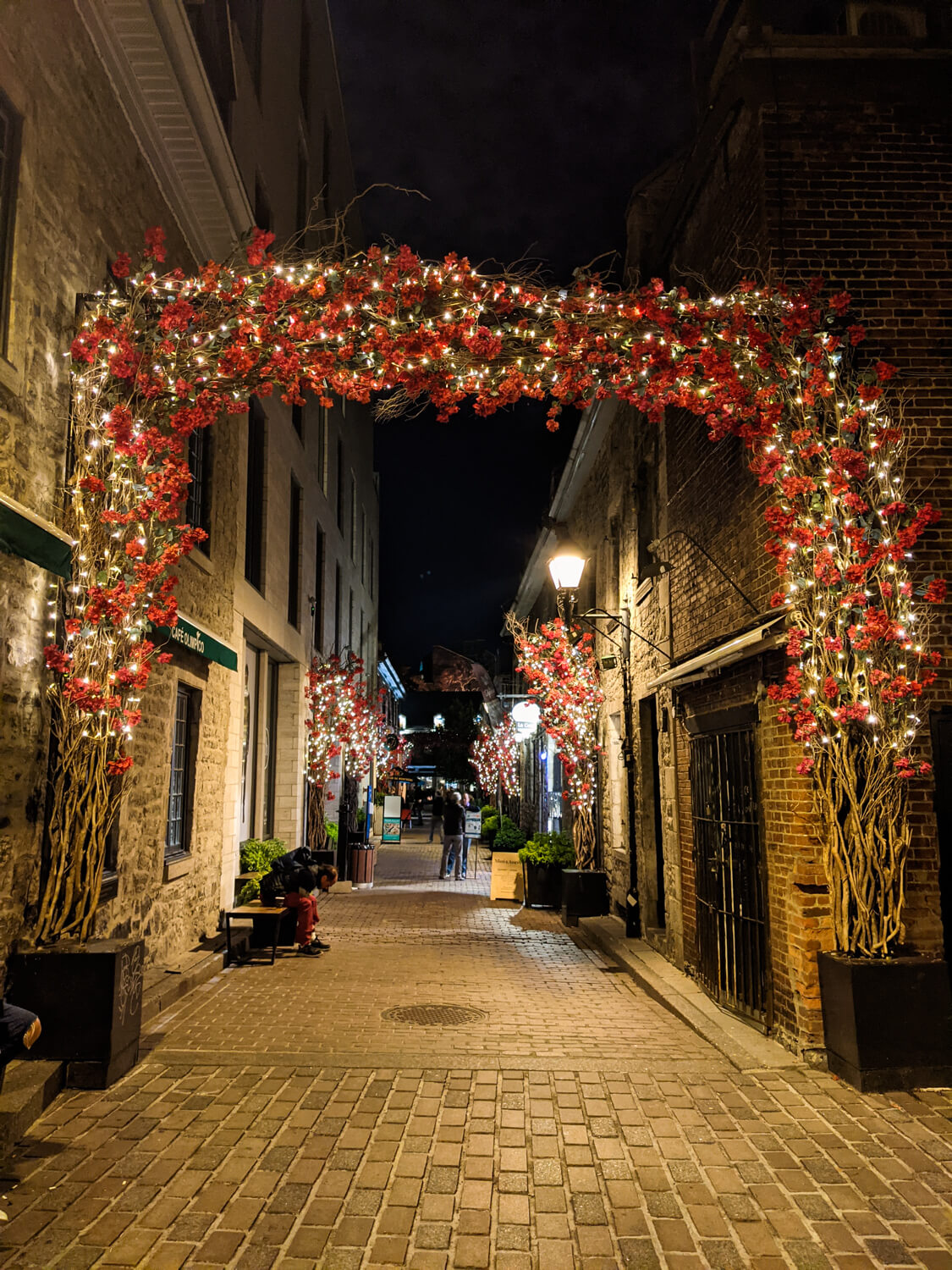 Old Montreal by night