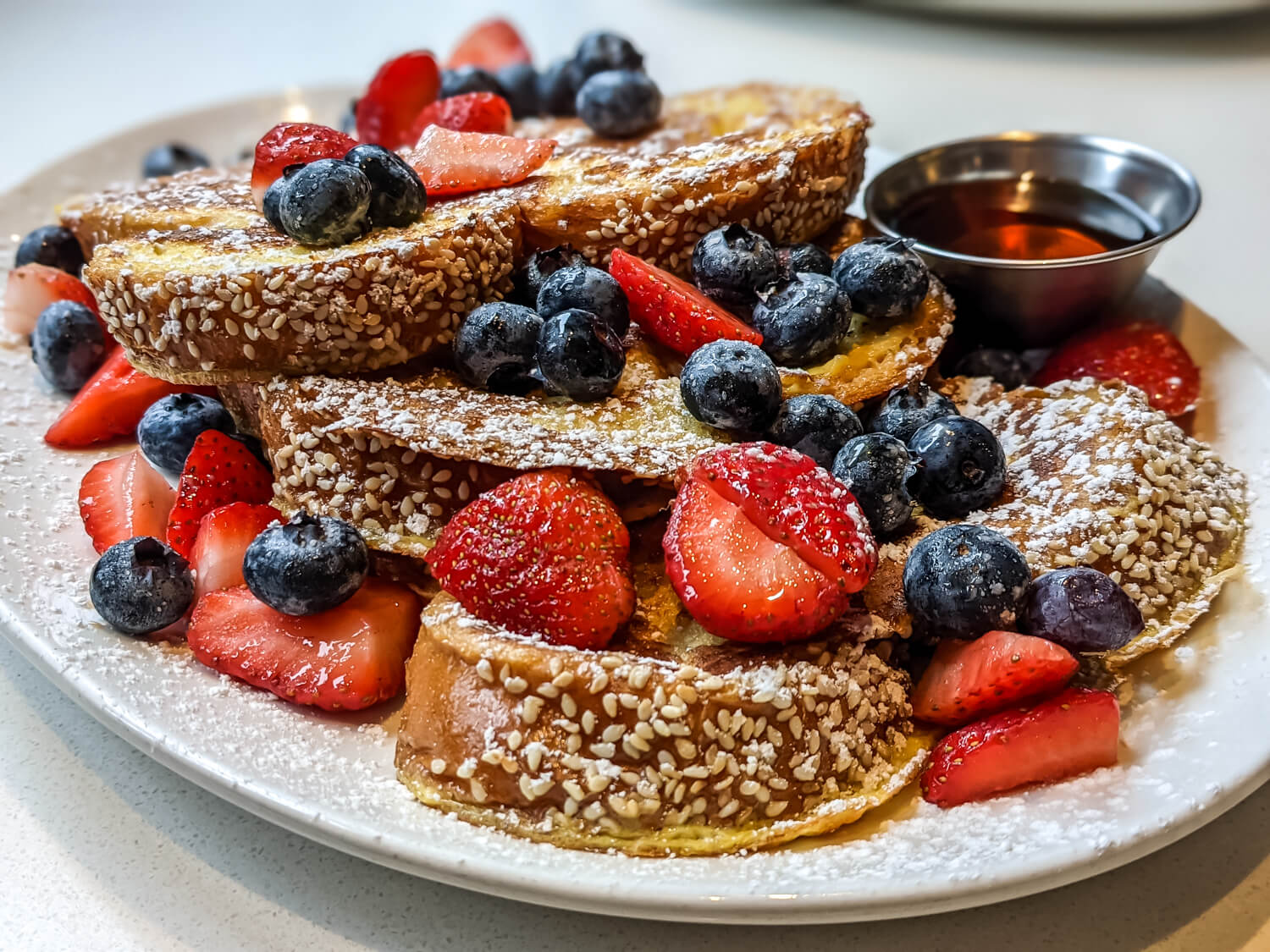 Breakfast at what a bagel