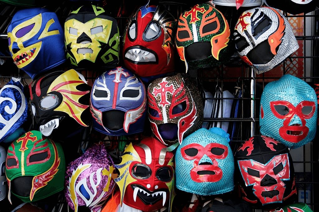 Lucha Libre mask in mexico