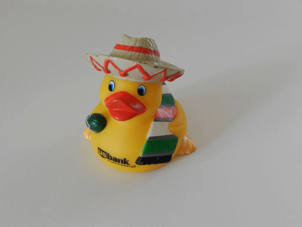 Rubber ducky from Mexico