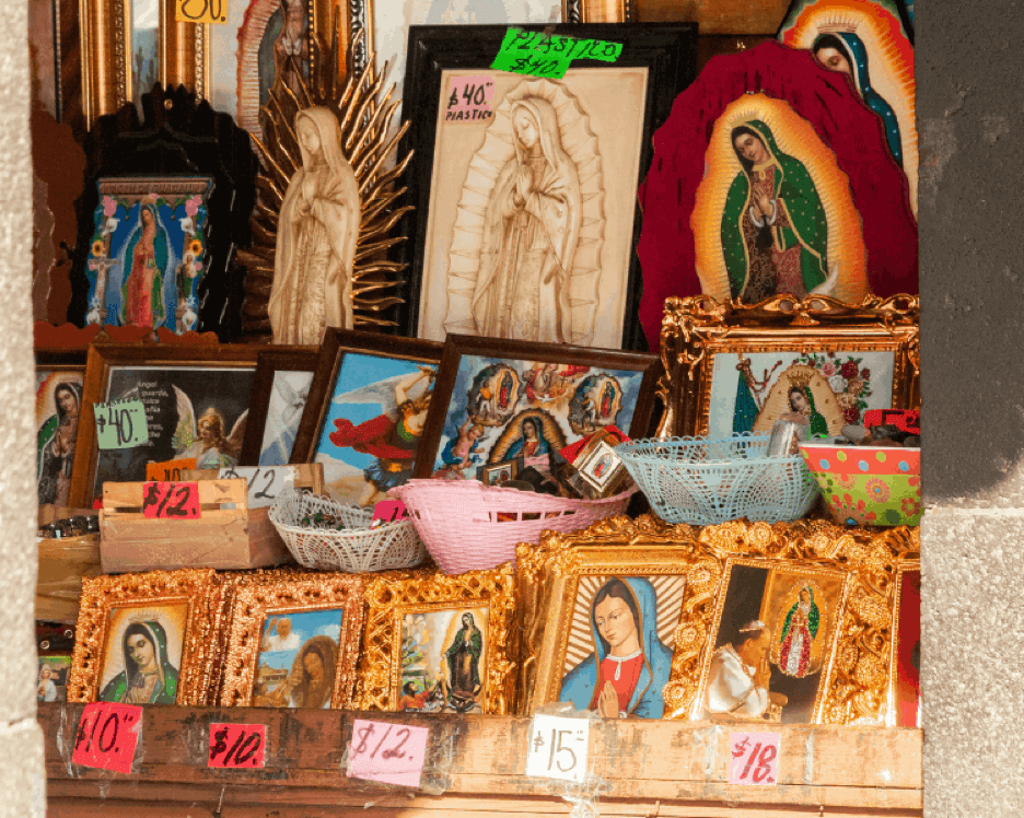 Religious artefacts from Mexico