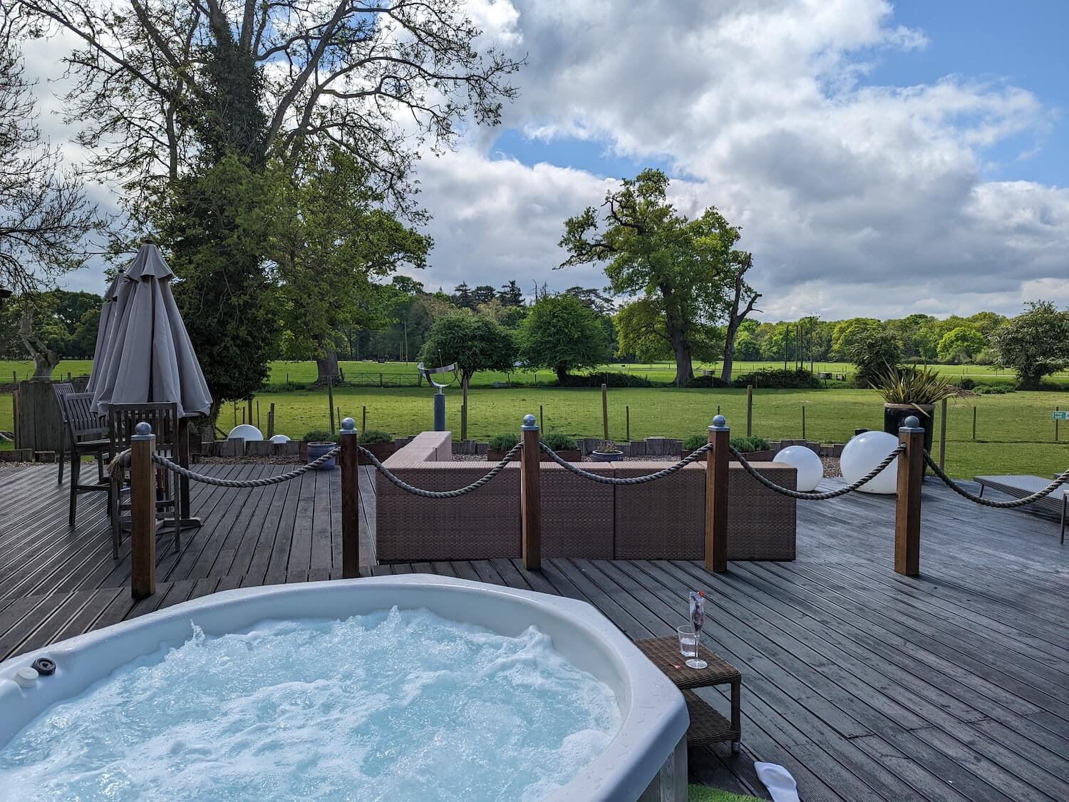 hot tub New Forest