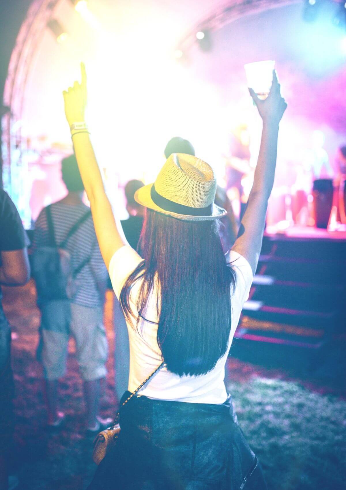 staying warm for a festival