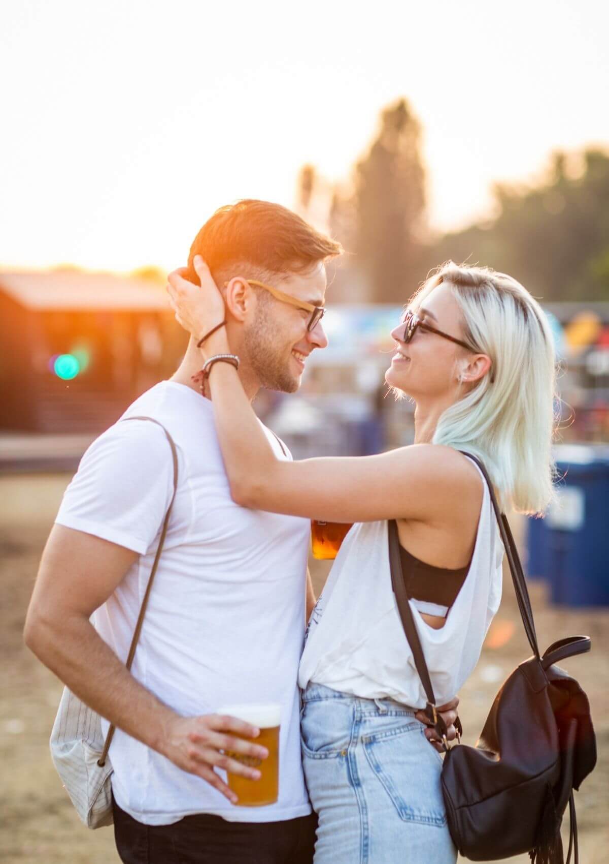 how to keep warm at a festival