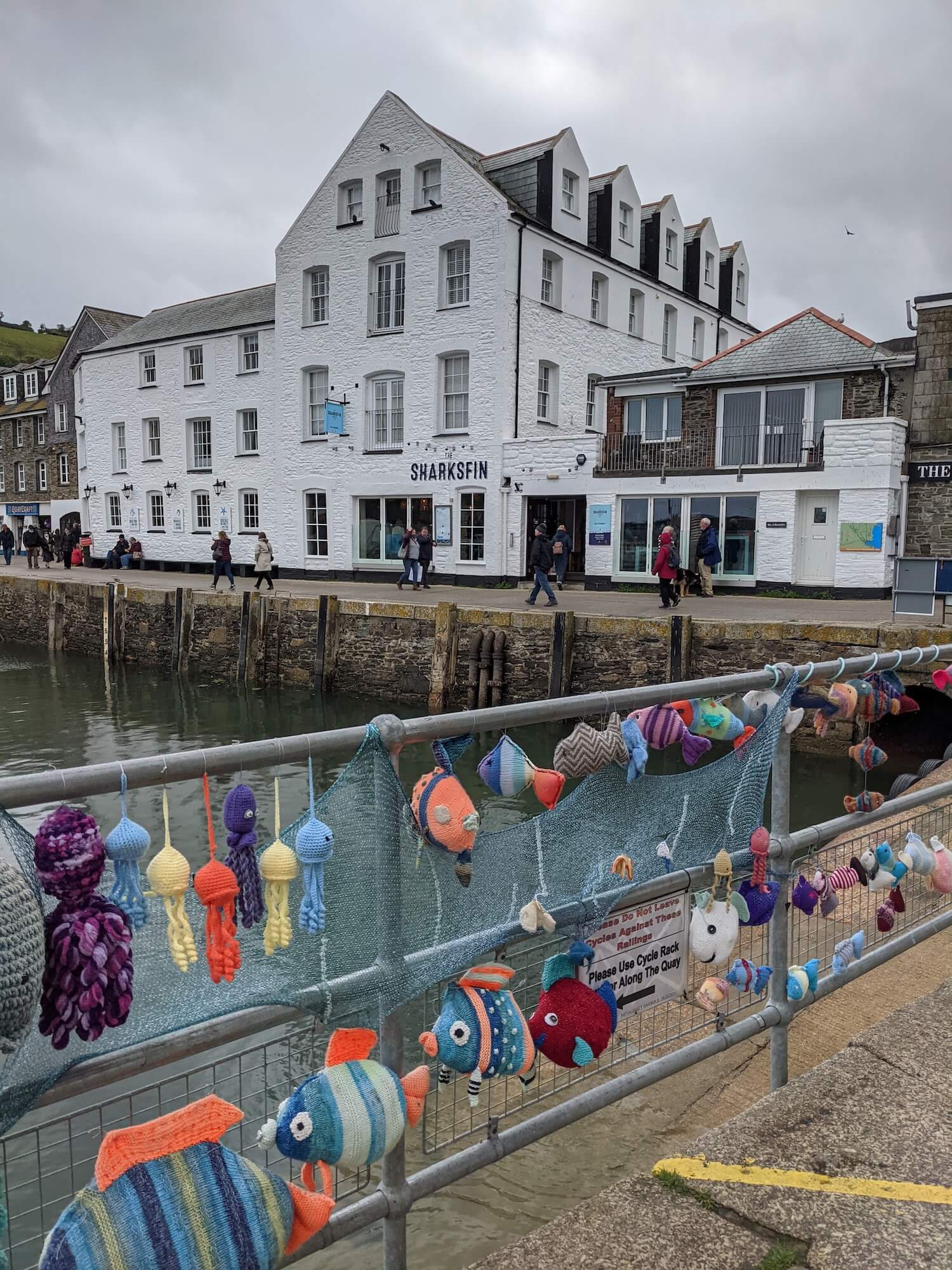 wander round mevagissey harbour