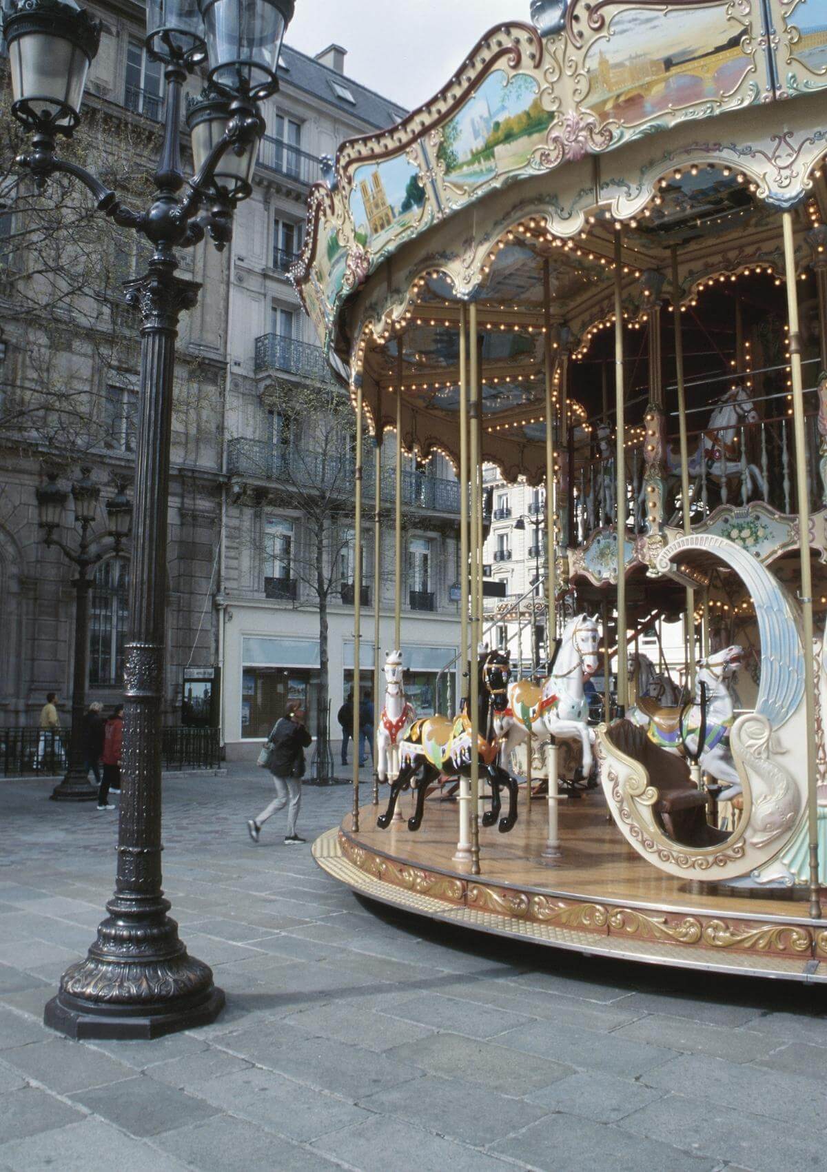 Hotel de Ville Carousel, Paris, France