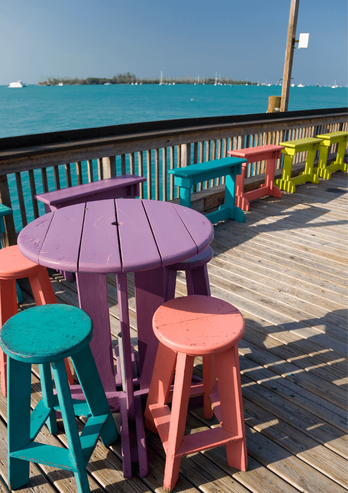 key west beach overlooking