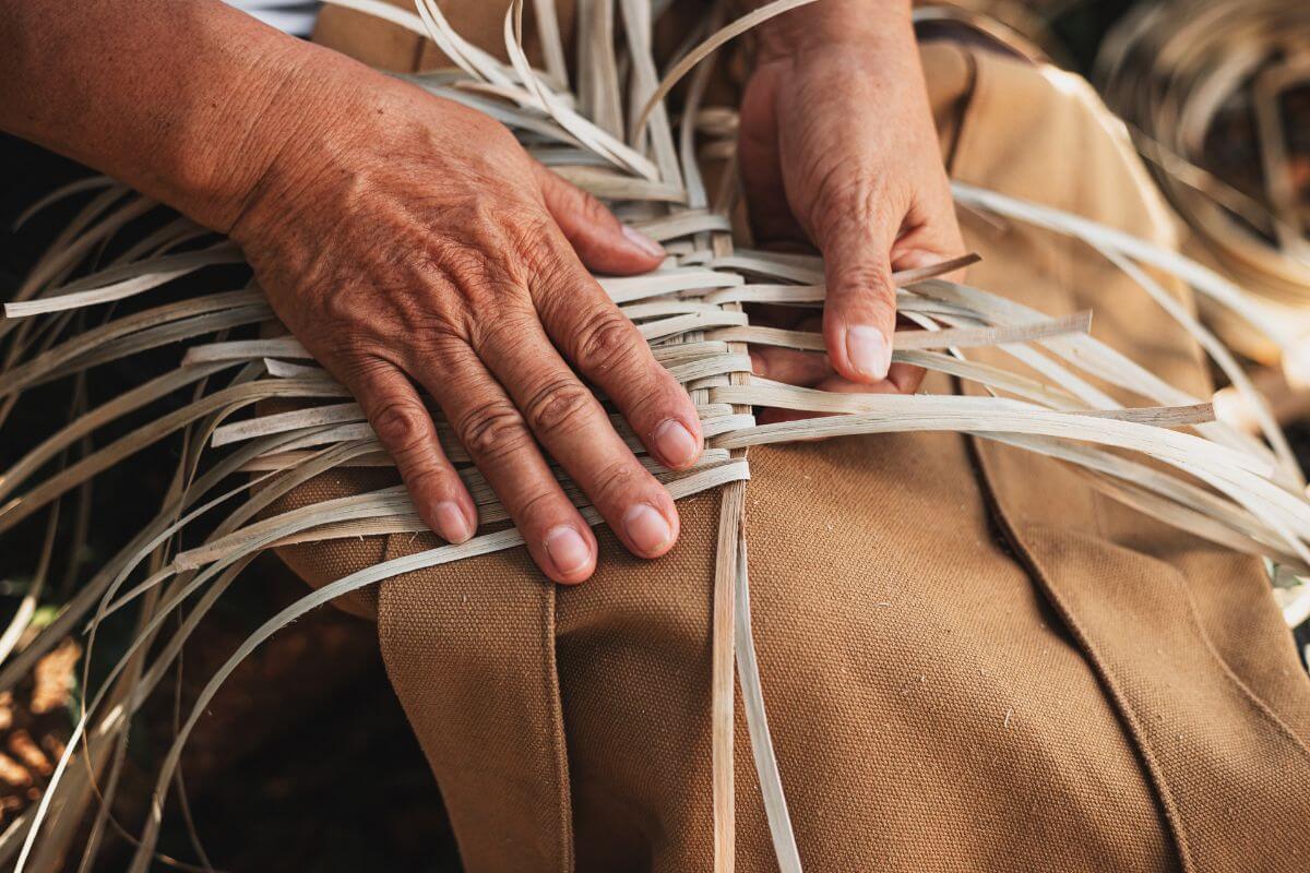 Filipino basket souvenirs