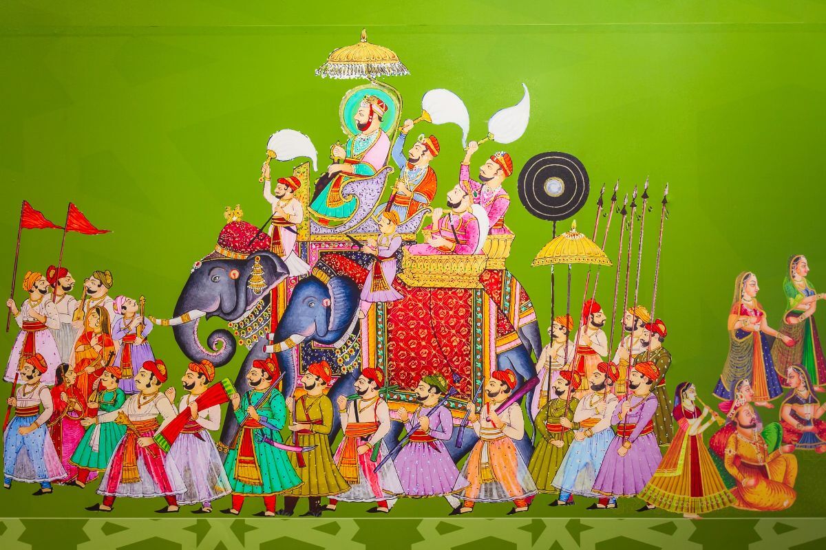 Paintings make decorative souvenirs from India