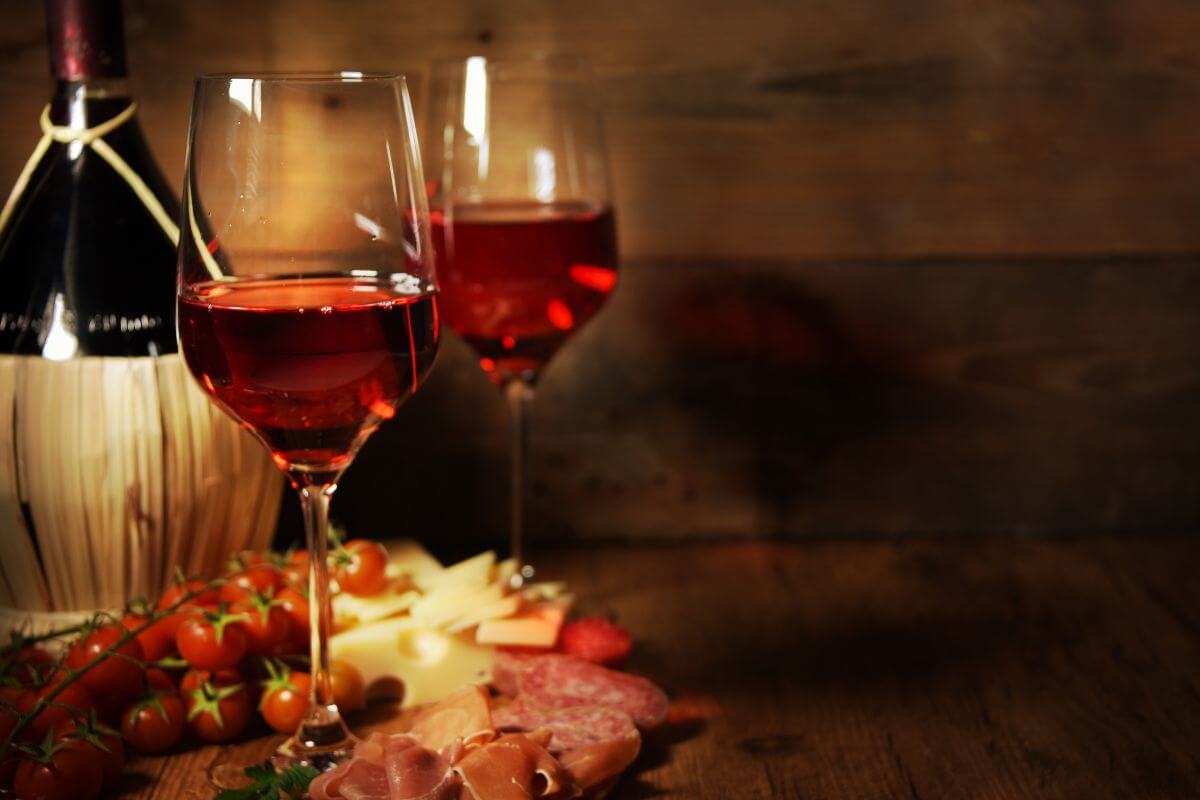 Wine souvenirs from Rome