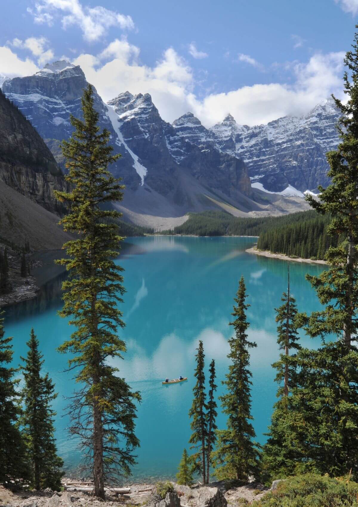 Glacier National Park, a must-visit stop on a road trip from Vancouver to Banff