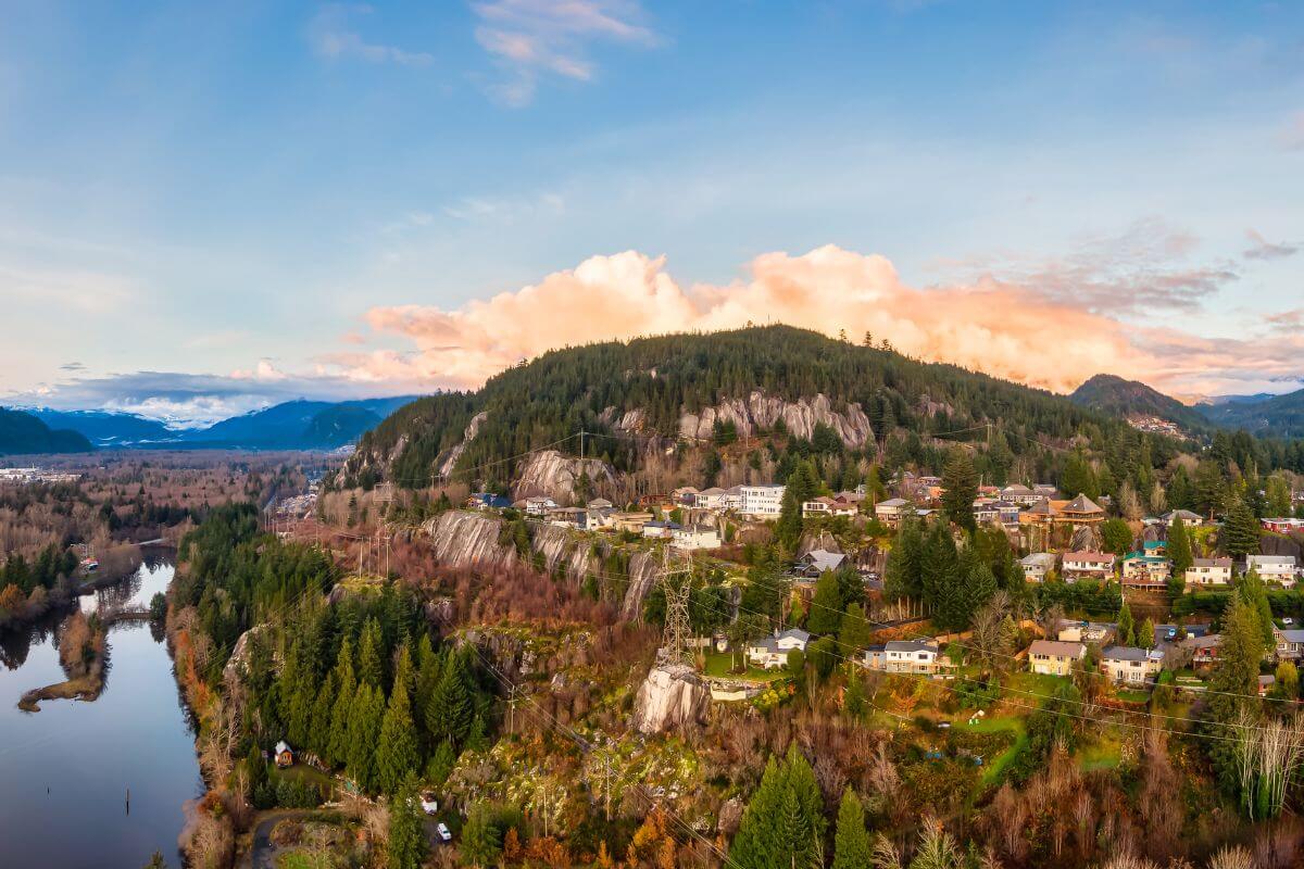 Stop at Squamish on your drive from Vancouver to Banff