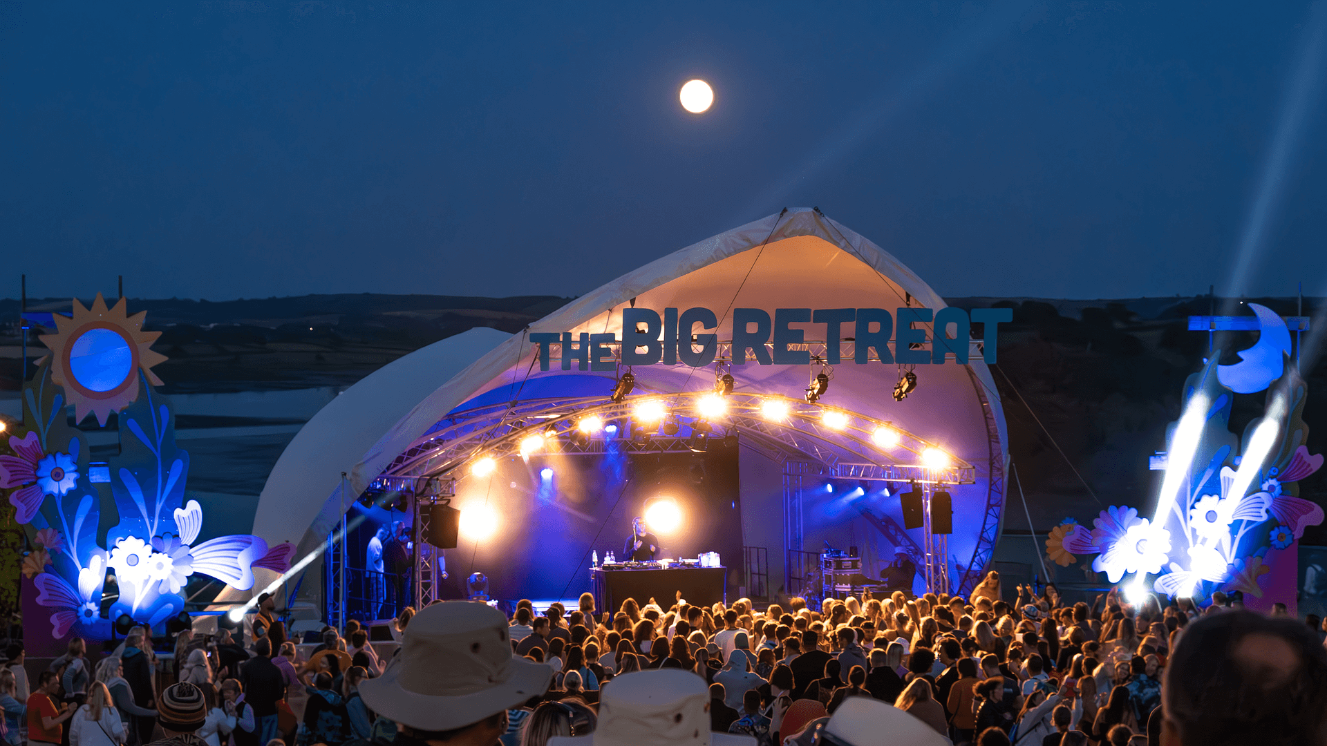 Music performances at The Big Retreat yoga festival