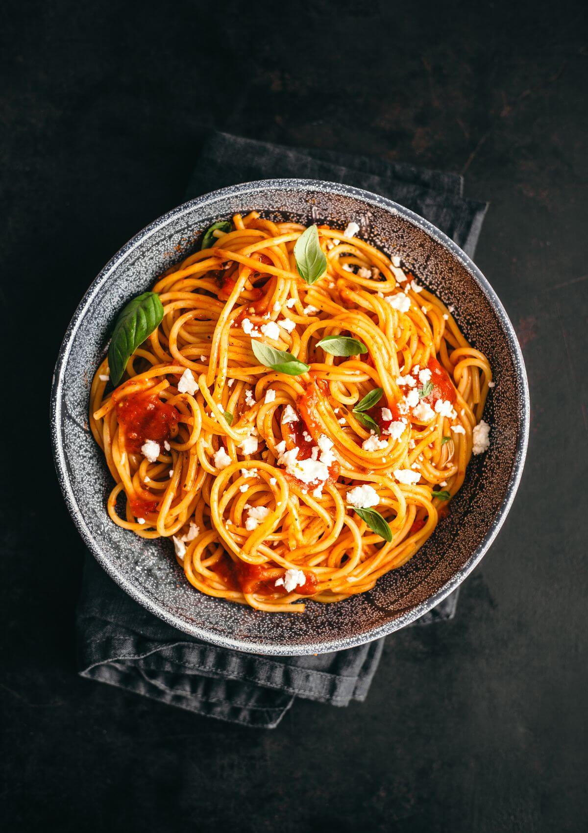 Italy is known for pasta