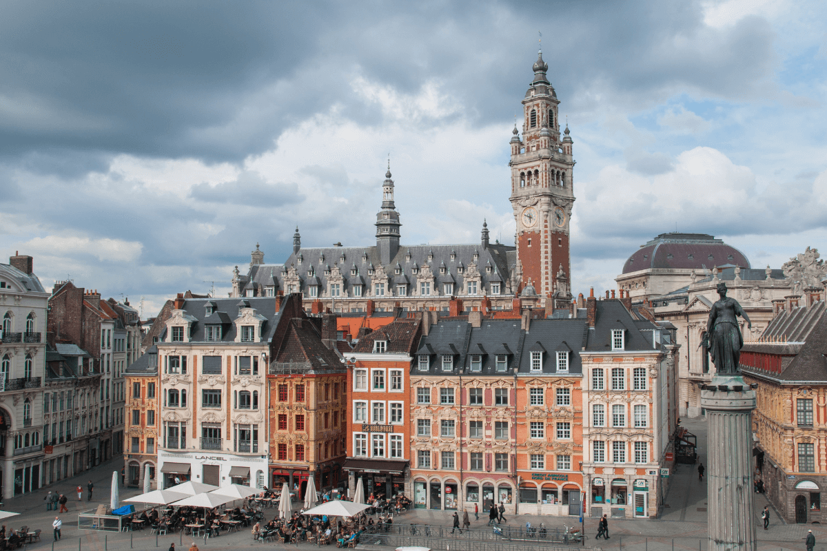 Lille is the quickest city to reach from London by Eurostar