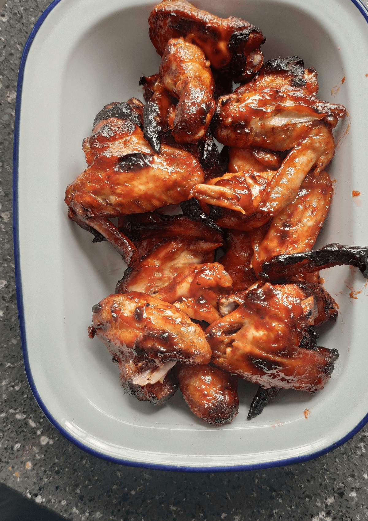 Bajan seasoning used on chicken wings