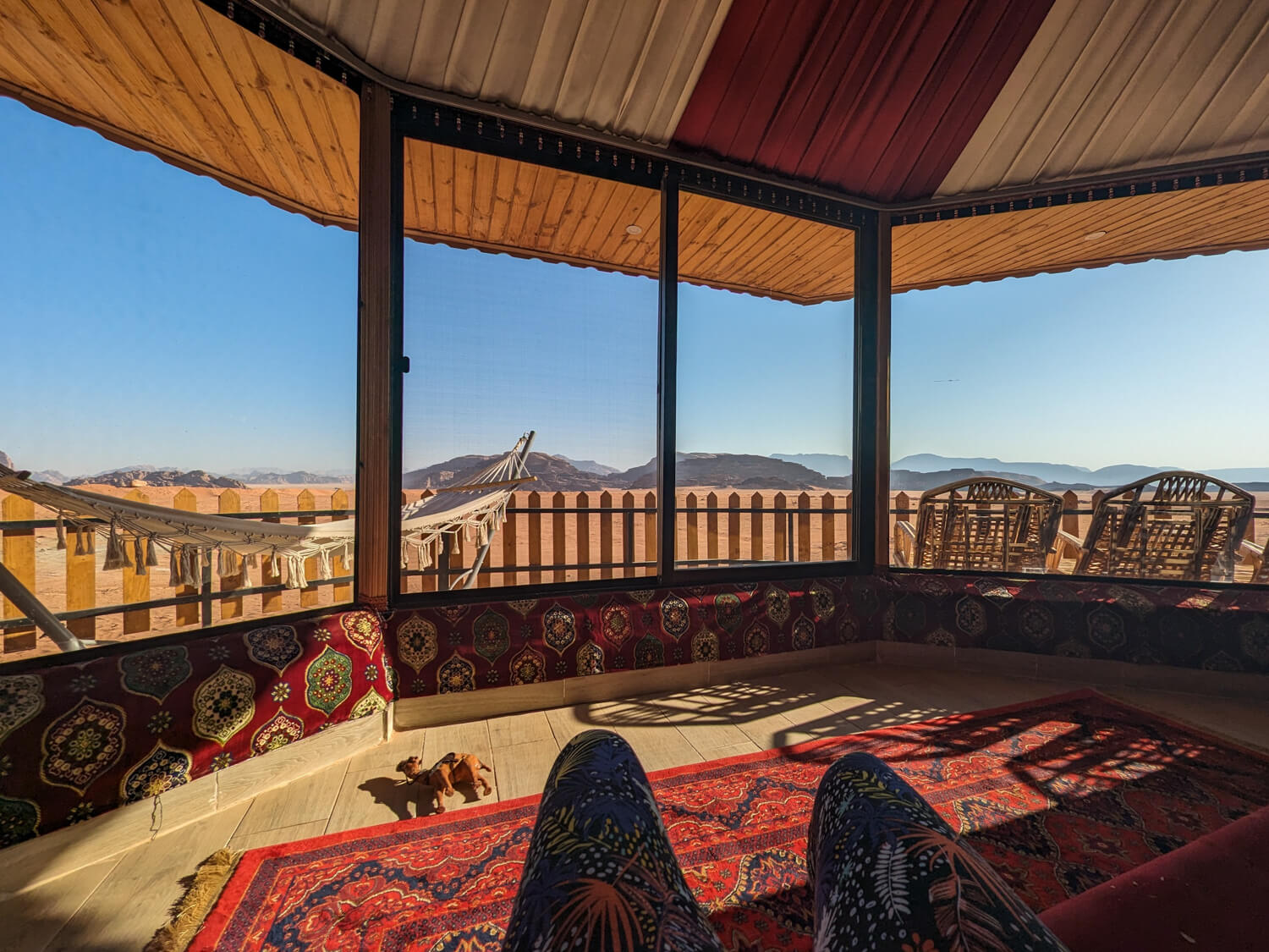 my room at wadi rum