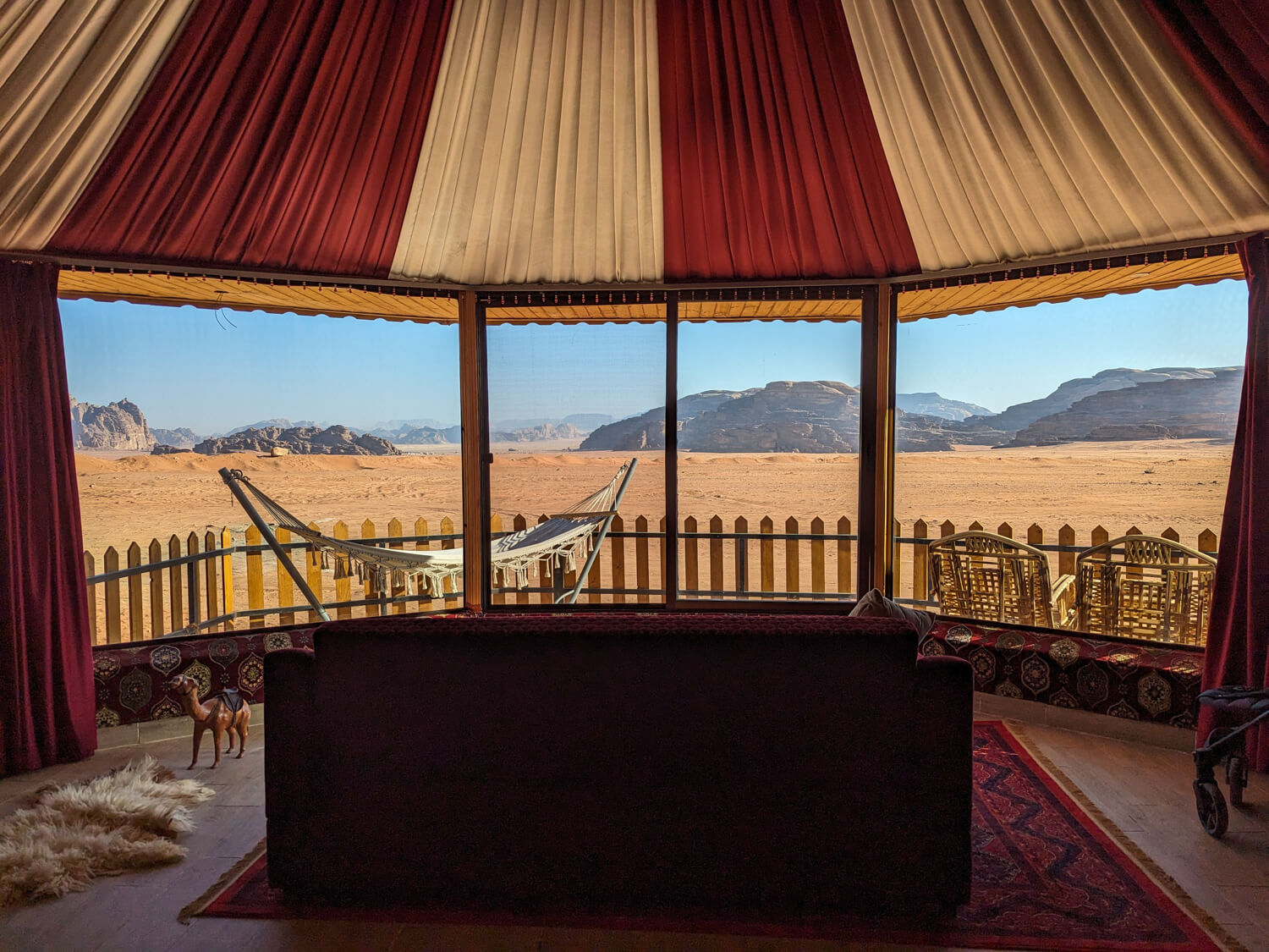 staying at wadi rum desert magic