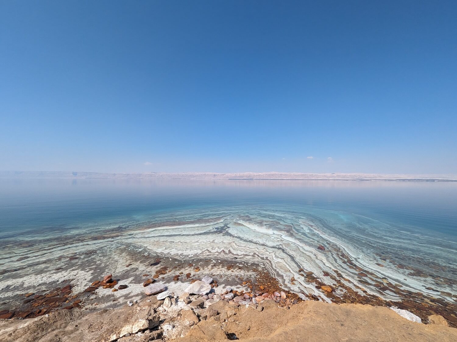 floating in the dead sea