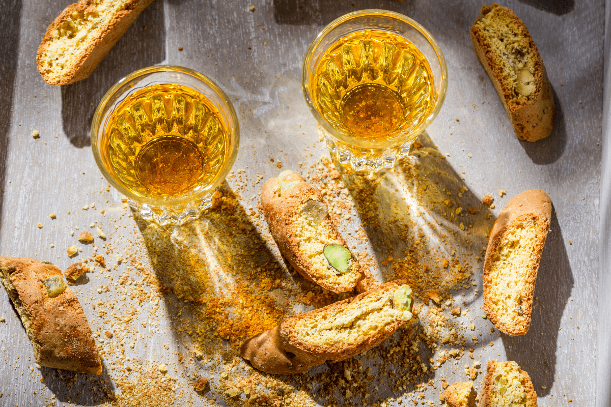 Sample Vin Santo in Italy