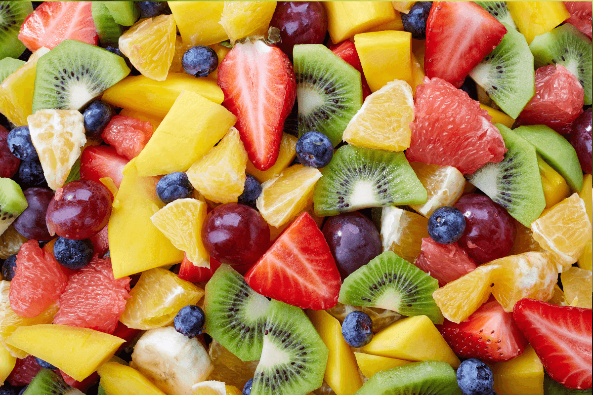 camping food list fresh fruit