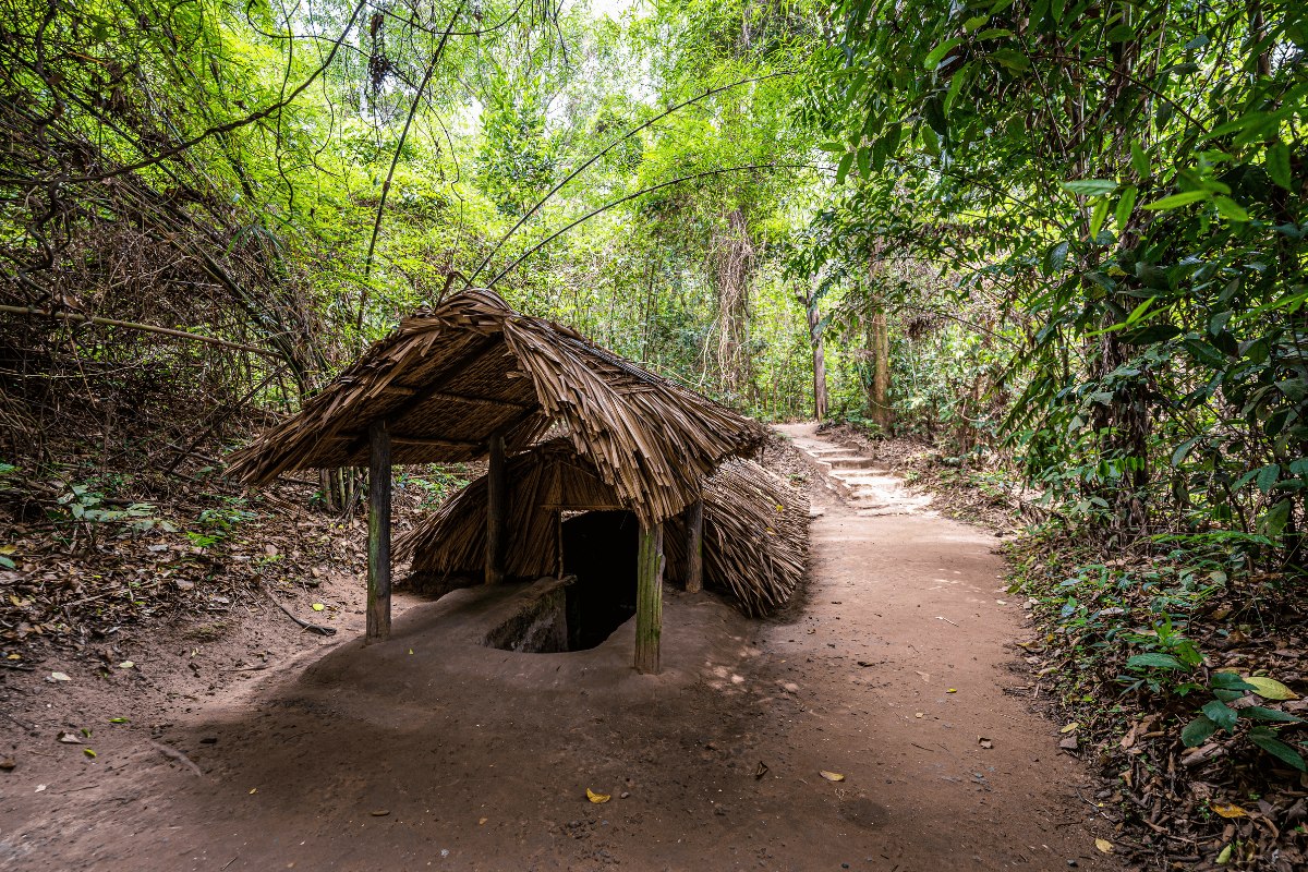 Famous Vietnamese Landmarks Cy Chi Tunnels