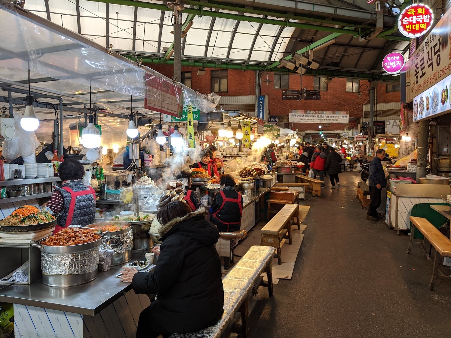 Gwangjang Market Food Alley