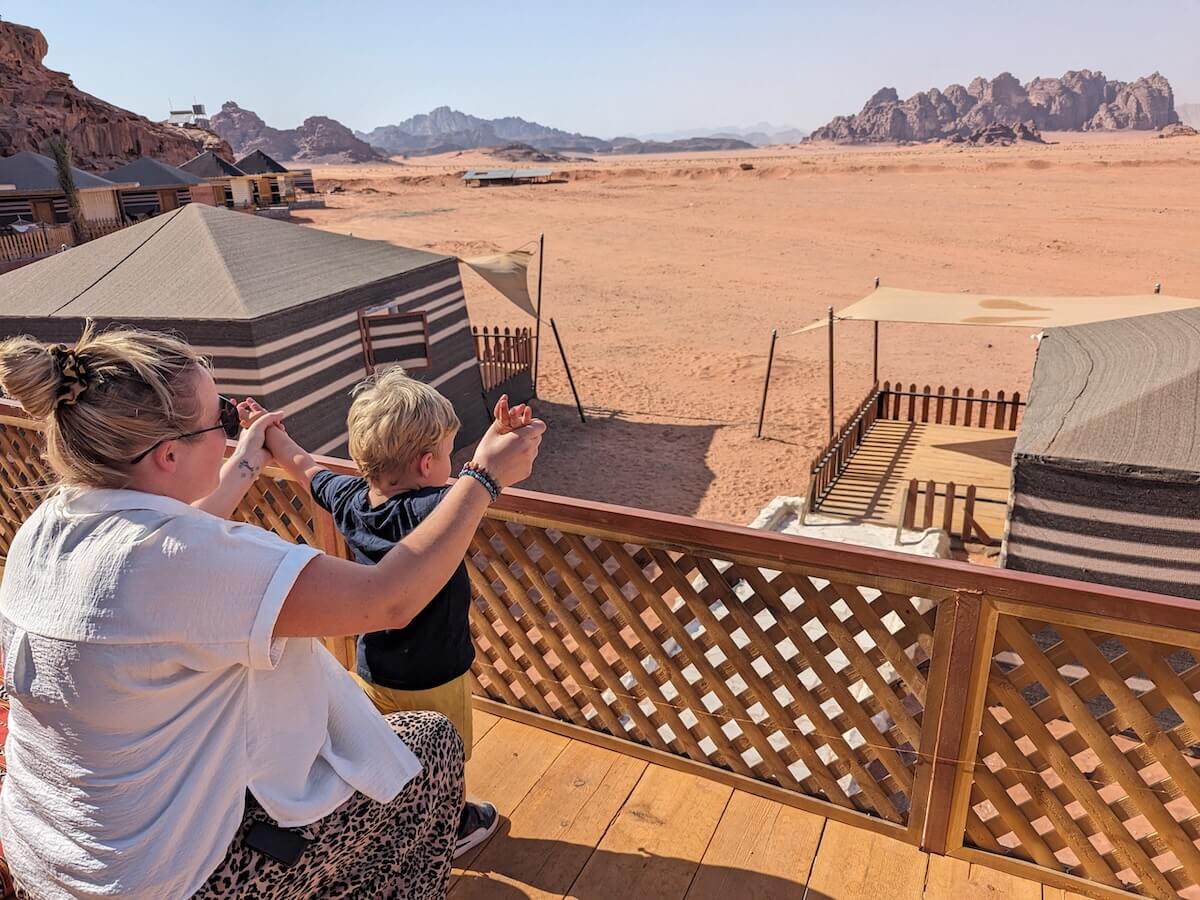 experiencing wadi rum
